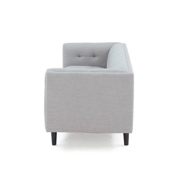 Ludwig Mid Century Modern Upholstered Tufted Sofa Navy - Christopher Knight Home