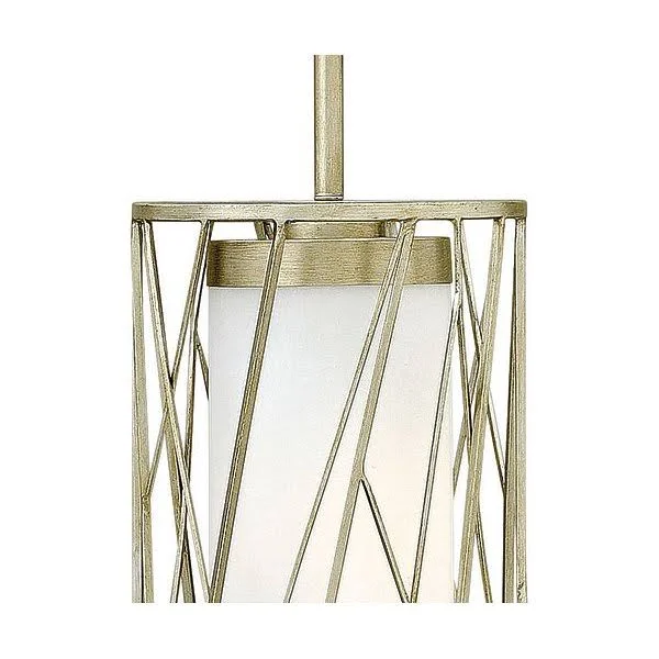 Fredrick Ramond Nest 1 Light Mini-Pendant, Silver Leaf - FR41617SLF