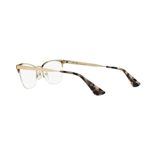 Prada PR 65QV Eyeglasses - Black/Pale Gold, Size: 51-17-140