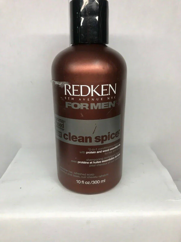 Redken Clean Spice 2 in 1 CONDITIONING Shampoo for Men, 10 Ounce