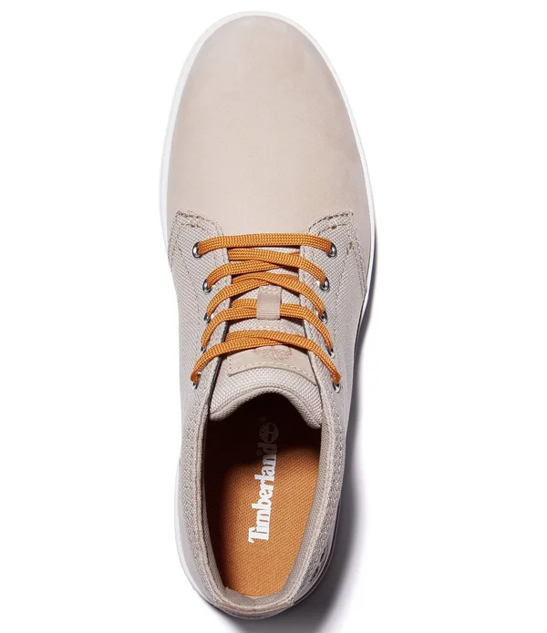 Timberland Men's Davis Square Chukka Boot Light Beige 10.5