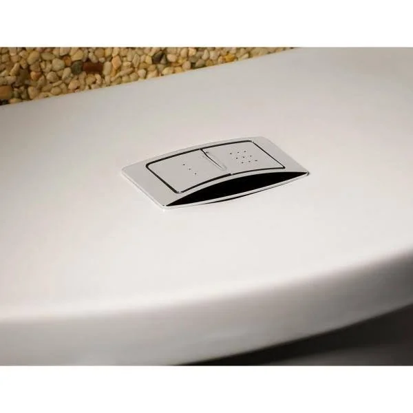 American Standard H2Option Dual Flush Round Front Toilet 0.92/1.28 GPF in White