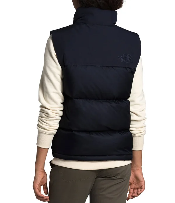 The North Face Eco Nuptse Vest - Women's L Marron Purple/Root Brown