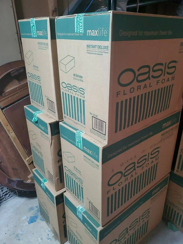 Oasis Instant Deluxe Floral Foam Maxlife Case 48