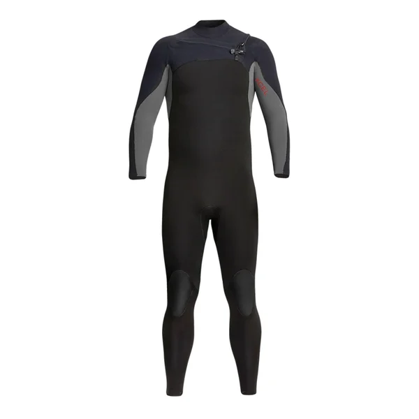 Xcel Phoenix Men's 4/3mm Hooded Wetsuit - Black/Graphite LT
