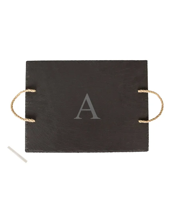 Cathy&s Concepts Slate Serving Board - Letter M