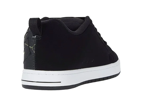 DC Court Graffik Sq Men's Skate Shoes Black/Print : 6.5 D - Medium