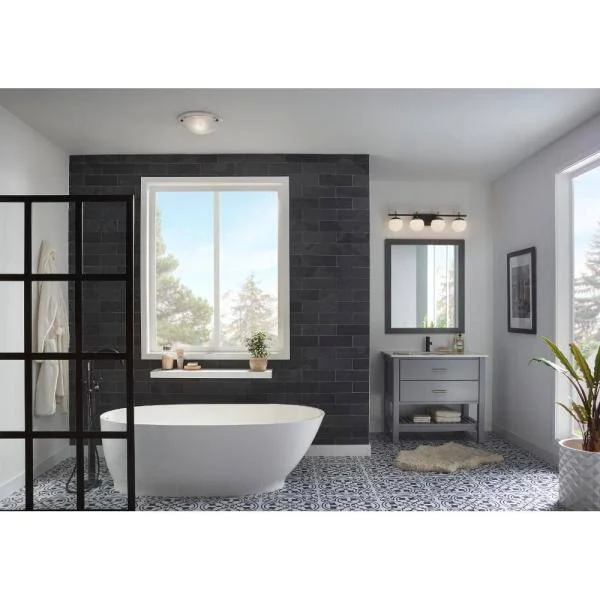Nutone Decorative Brushed Nickel 80 CFM Ceiling Bathroom Exhaust Fan - 774 770RNLTK