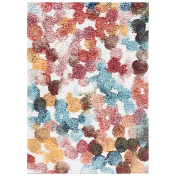 Safavieh Calista Rug Collection CAL118Q - Red - Blue - 9' x 12'