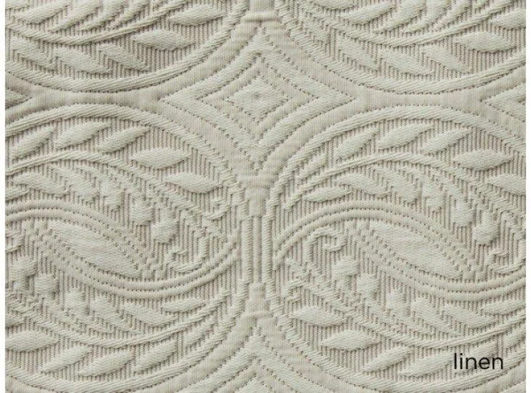 Peacock Alley Vienna Bedskirt - King, White