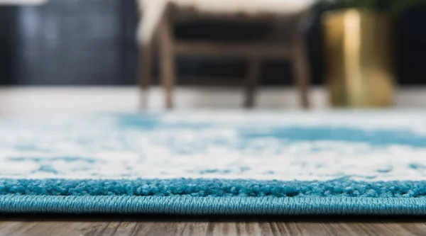 Unique Loom Canal Rosso Rug - Blue (4& 0 x 6& 0)
