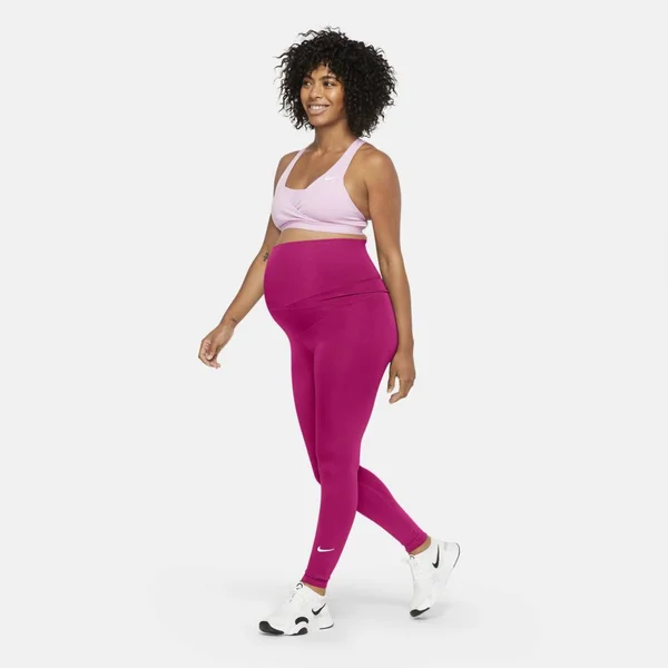 Nike One (M) Women's Leggings (Maternity) in Red, Size: Large, CQ9293-615