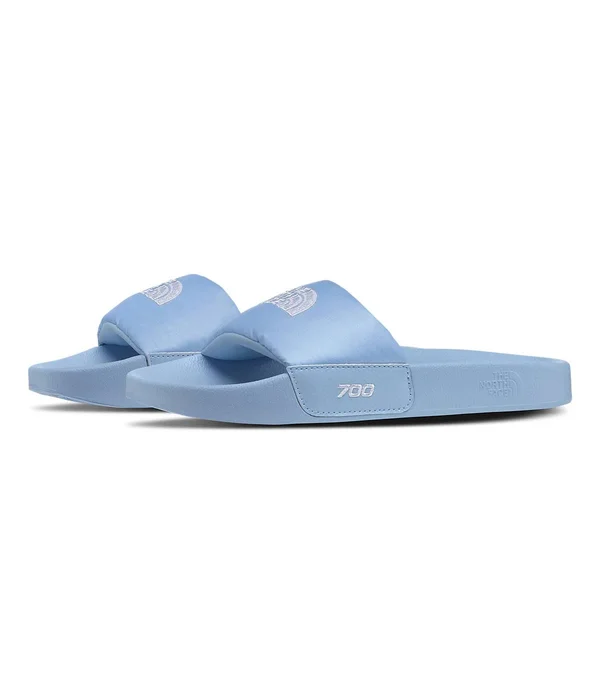 The North Face Women's Nuptse Slide - 6 - Angel Falls Blue, TNF White