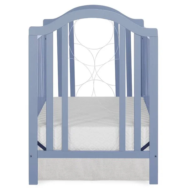 Slumber Baby Ariel Convertible Crib - Dusty Blue