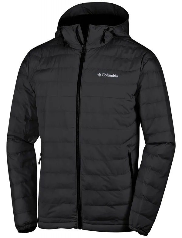 Columbia Powder Lite Hooded Jacket Black L