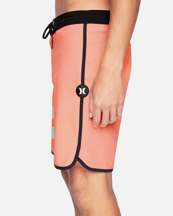 Hurley Phantom Block Party 18x22 Boardshorts - Atomic Pink - 33