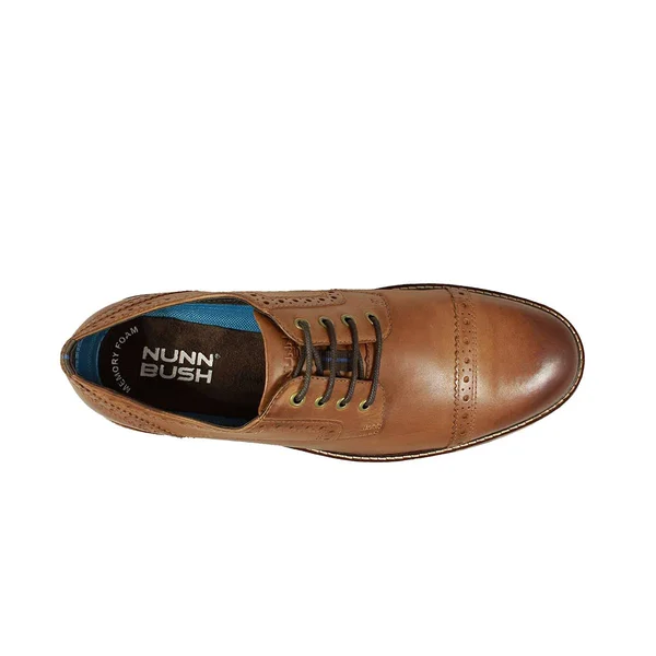 Nunn Bush Overland Cap Toe Oxford - Men's - Tan