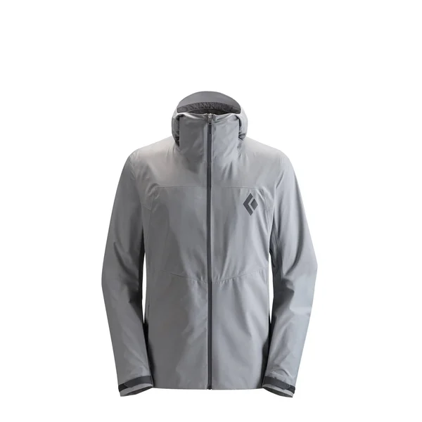 Black Diamond Liquid Point Shell Jacket - Men's Nickel, XL