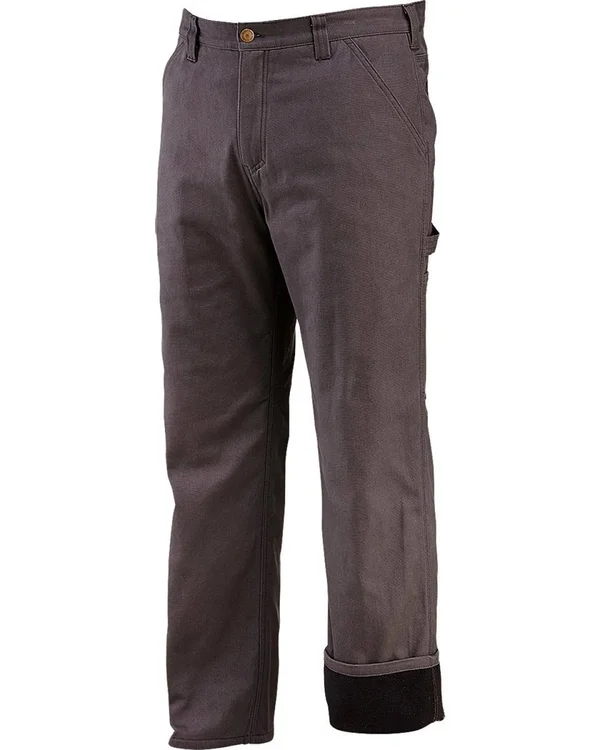 Wolverine Fleece Lined Hammer Loop Pants - Men's Charcoal