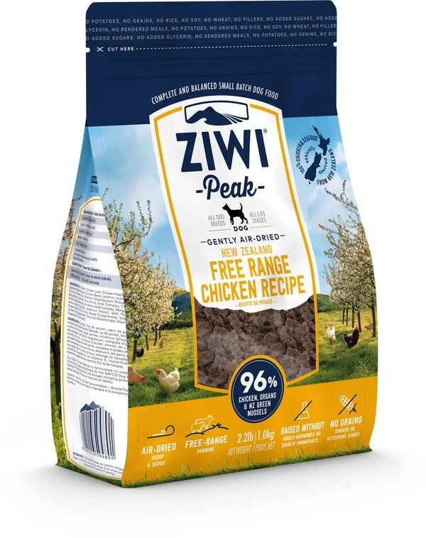 Ziwi Peak Air-Dried Chicken Dog Food 5.5lb