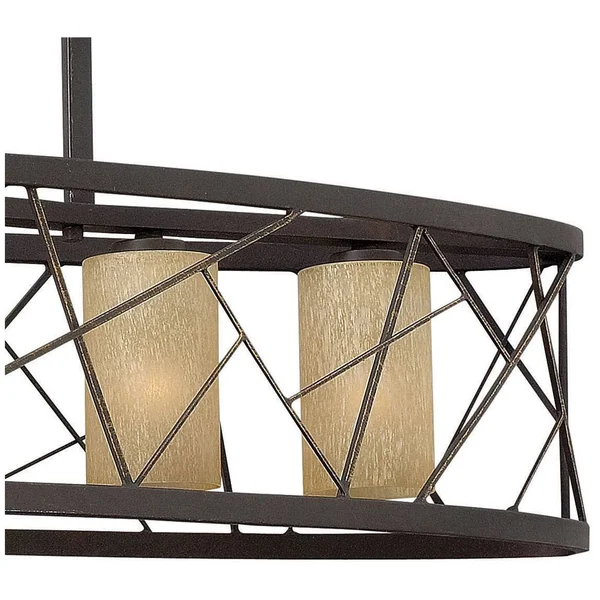 Fredrick Ramond FR41616ORB Nest Oil Rubbed Bronze 6 Light Chandelier