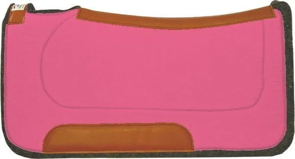 Diamond Wool Contoured Ranch Pad - 32 x 32 - Pink
