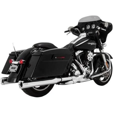 Vance & Hines 16714 Eliminator 400 Slip-Ons - Chrome, Silver