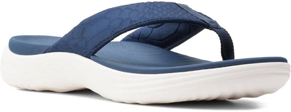 Women's Cloudsteppers by Clarks Lola Point Sandal - Navy - Size 12
