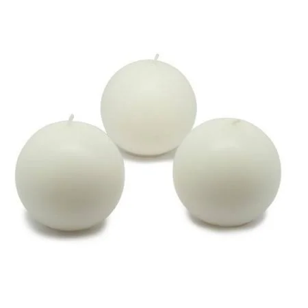 Jeco Inc. Ball Candle Quantity: Set of 12 - Size: 4