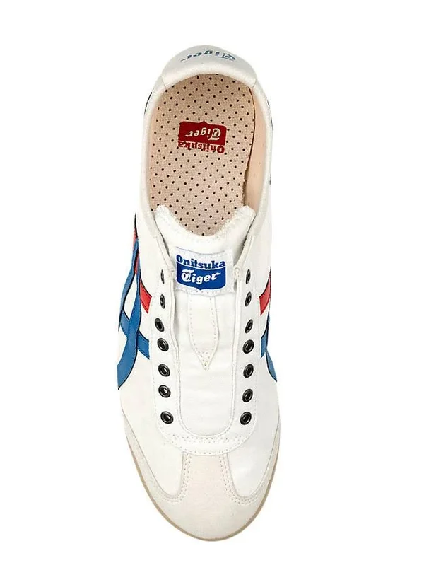 Onitsuka Tiger - Mexico 66 Slip-On, White/Tricolor