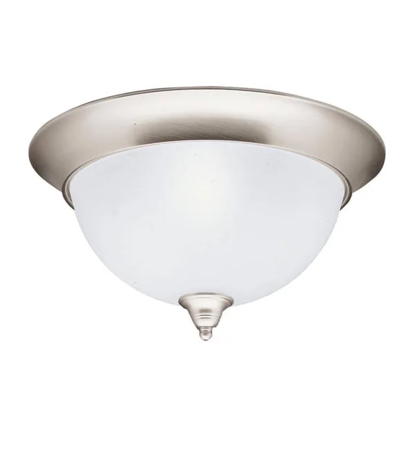 Kichler 8065TZ Dover Flush Mount Light Tannery Bronze