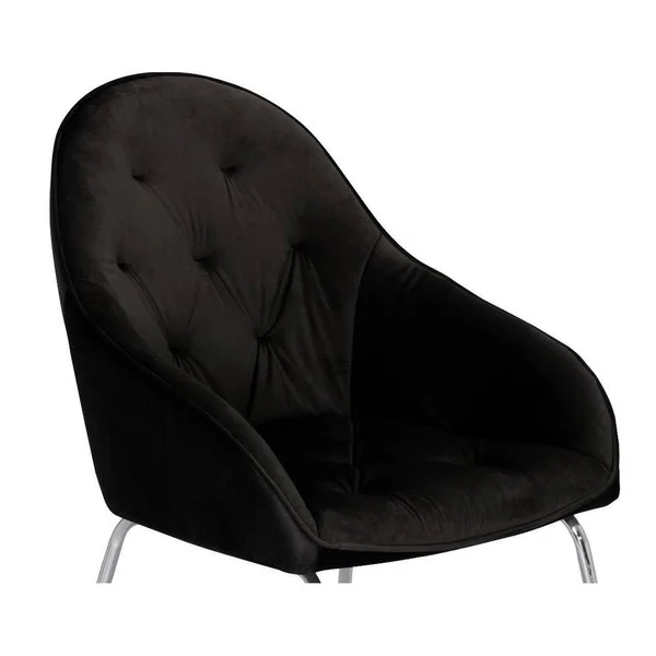 Best Quality Furniture Tufted Velvet Upholstered Armchair - 4 Colors to Choose (Set of 2) - Dark Grey 284