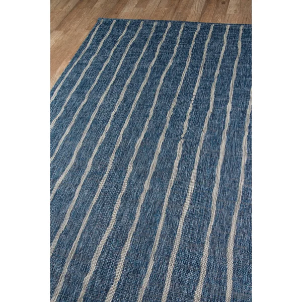 Novogratz Villa Area Rug - Blue, 9&3x22 x 12&6x22