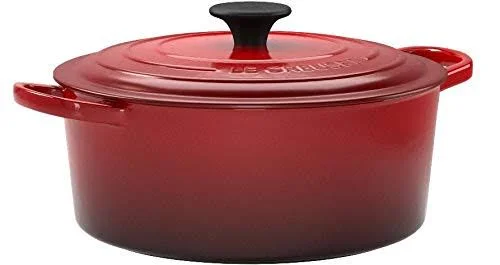Le Creuset Enameled Cast-Iron 2-Quart Round French Oven, Red
