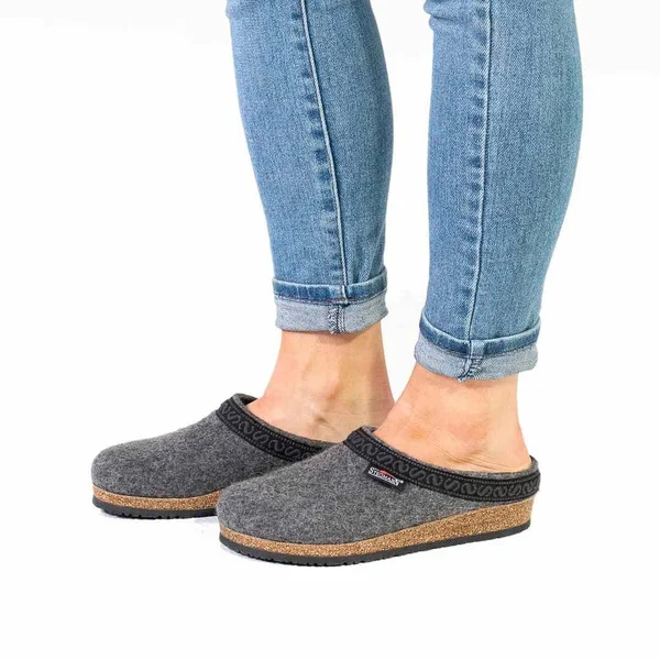 Women's Original 108 Wool Clog with Cork Sole - Medium Width Heather - 9