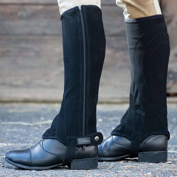 Dublin Easy-Care Half Chaps II - Brown