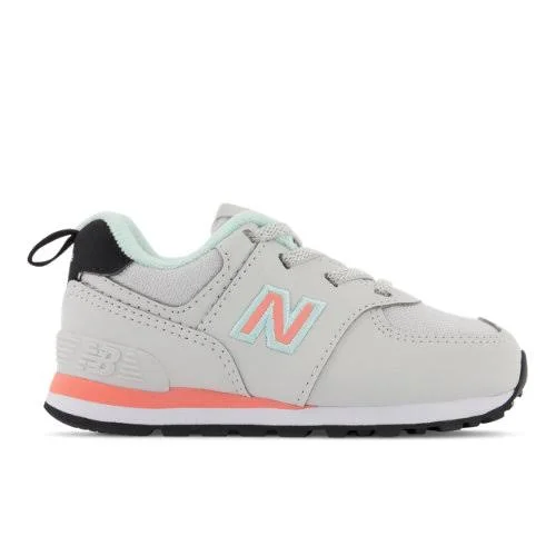 New Balance Kids& 574 V1 Fashion Bungee Sneaker