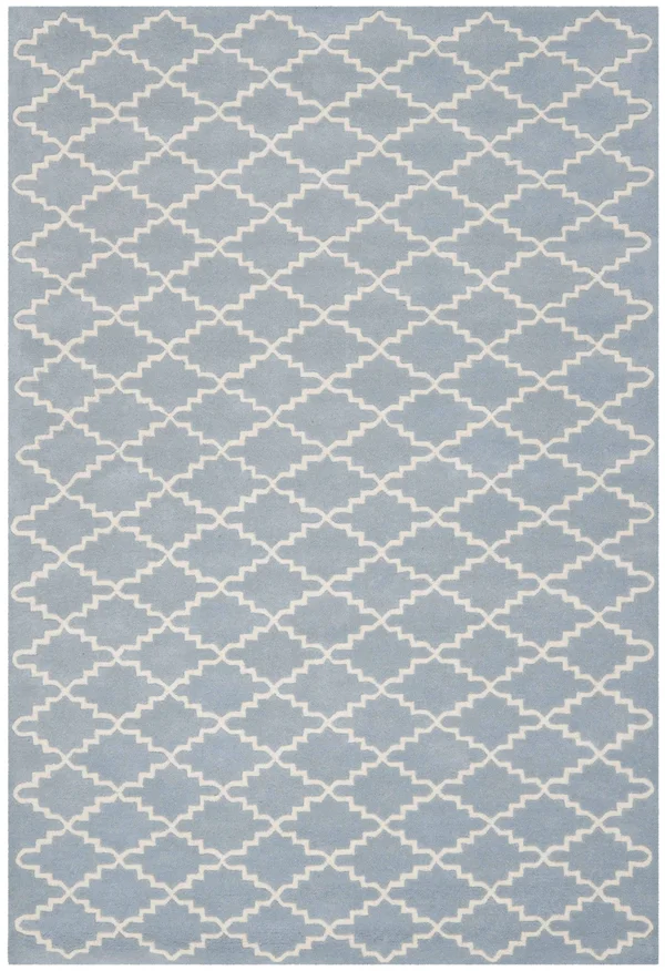 Safavieh Chatham Blue & Ivory 8&-9x22 x 12& Rug