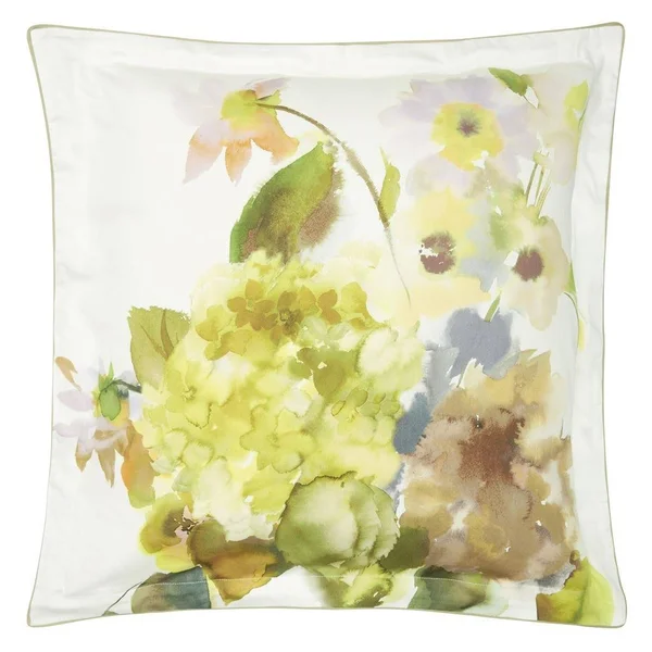 Palace Flower Birch Queen Duvet Cover by Designers Guild