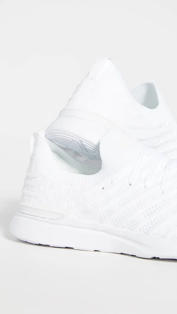APL Men's TechLoom Wave White Shoes in Size 8, Athletic Propulsion Labs