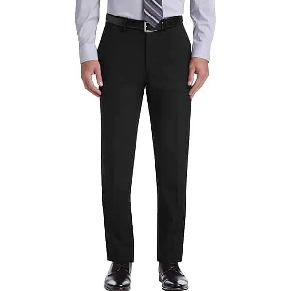 Haggar Men's Premium Stretch Classic Fit Suit Pants - Black - 34 x 29