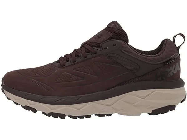 Men's Hoka Challenger Low Gore Tex Wide Shoes - Demitasse, W, 12.5