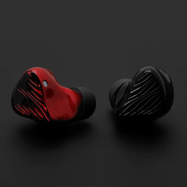 M5-TWS - 3D-Printed True Wireless TWS Earbuds Accent Red
