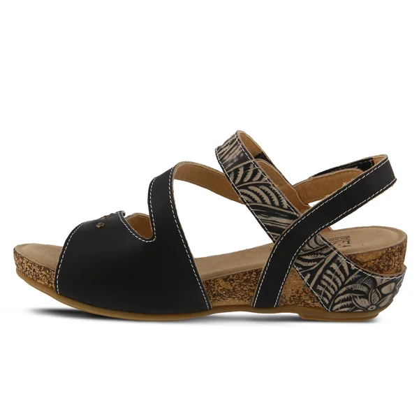 L&Artiste by Spring Step Women's Quilana Strappy Sandal - Size: 42, Light Beige