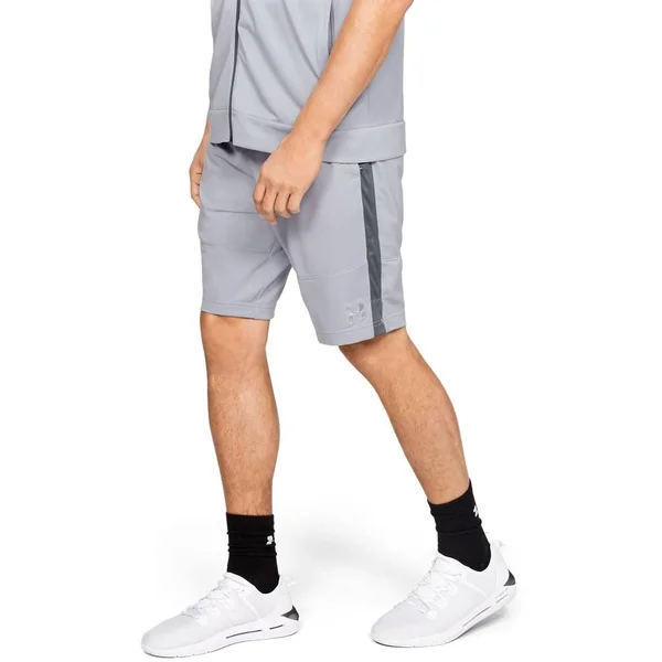 Under Armour Men's Sportstyle Pique Grey Shorts Large