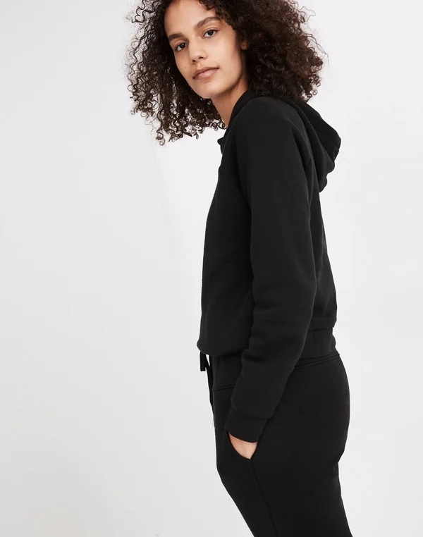 Madewell Women's MWL Betterterry Hoodie Sweatshirt in - Size L