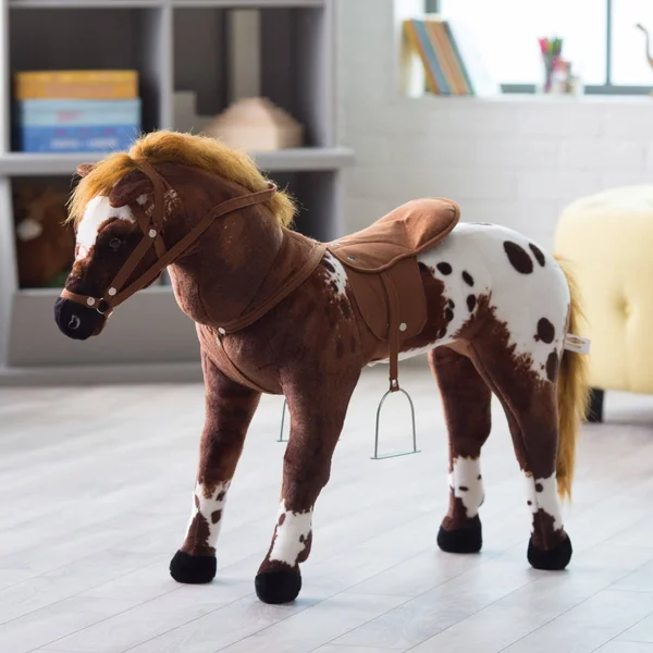 Rockin& Rider Domino Stable Horse - Brown