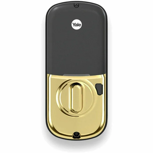 Yale Real Living YRD256 Assure Lock SL - Door lock - combination - electronic - smart lock - touch keypad - Z-Wave - satin nickel
