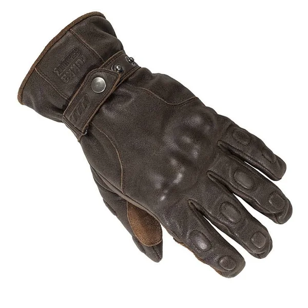 Rukka Beckwith Motorcycle Leather Gloves (Brown)