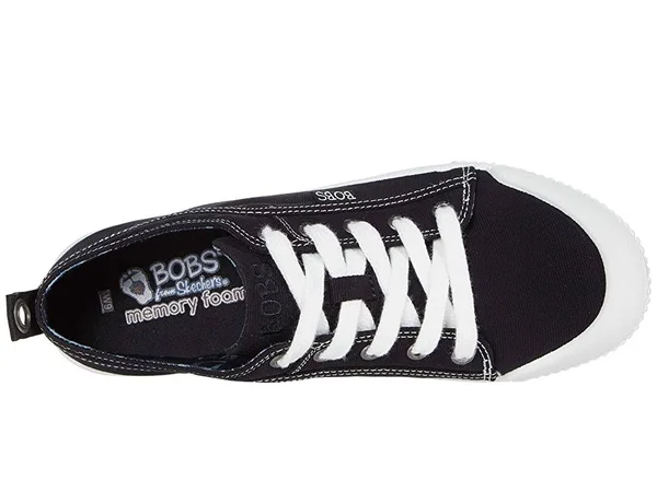 Skechers Women's Bobs Verse Sneakers, Black, 7.5
